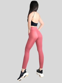Foto 3 | Leggings Unitalla Rosas para Mujer
