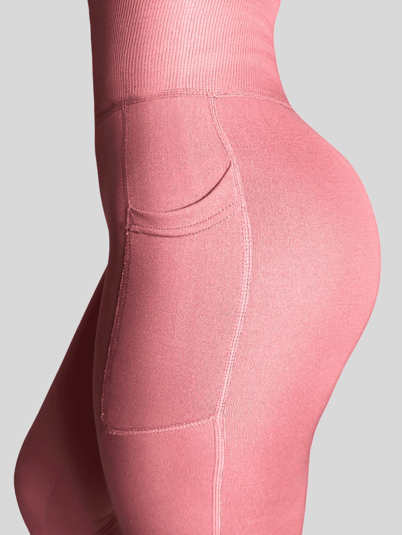 Foto 5 pulgar | Leggings Unitalla Rosas para Mujer