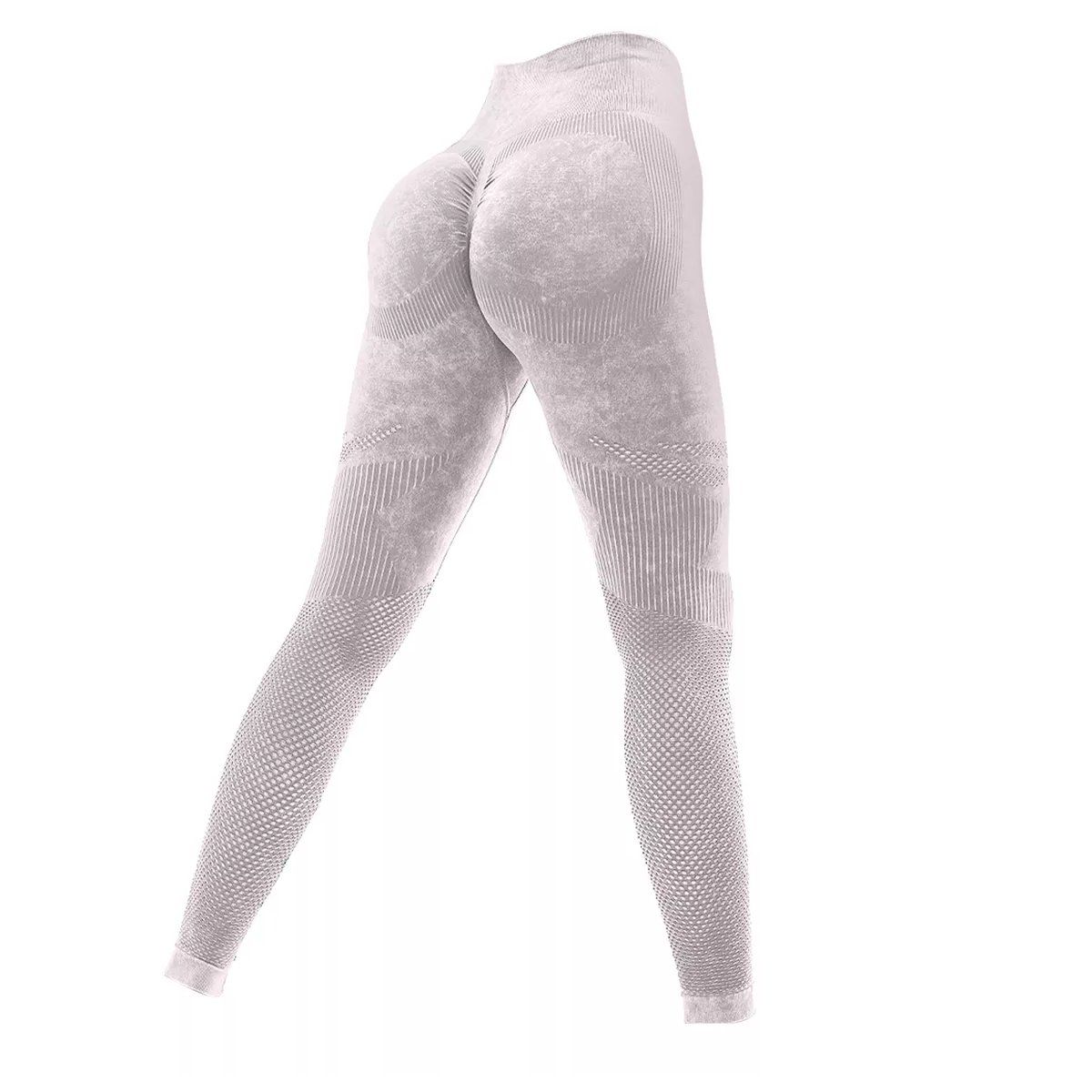 Foto 2 pulgar | Leggins Deportivos Anticelulitis Efecto Levanta Gluteos Talla S Eo Safe Imports Esi-17087  Blanco