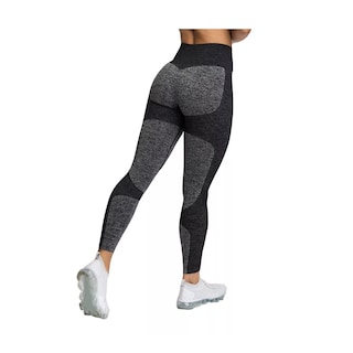 Foto 2 | Talla S Deportiva Mujer Leggins Levanta Gluteos Gym Yoga Eo Safe Imports Esi-17085 Negro