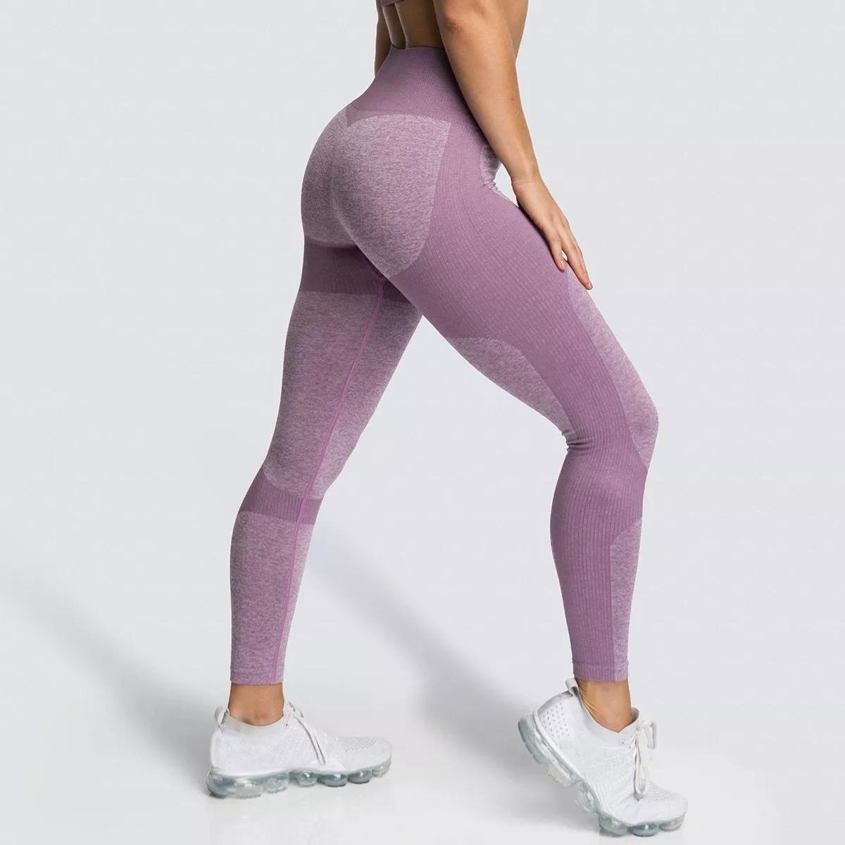 Foto 3 pulgar | Talla M Deportiva Mujer Leggins Levanta Gluteos Gym Yoga Eo Safe Imports  Esi-17083 Purpura