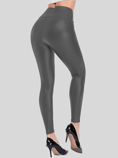 Foto 3 | Leggings Grises para Mujer