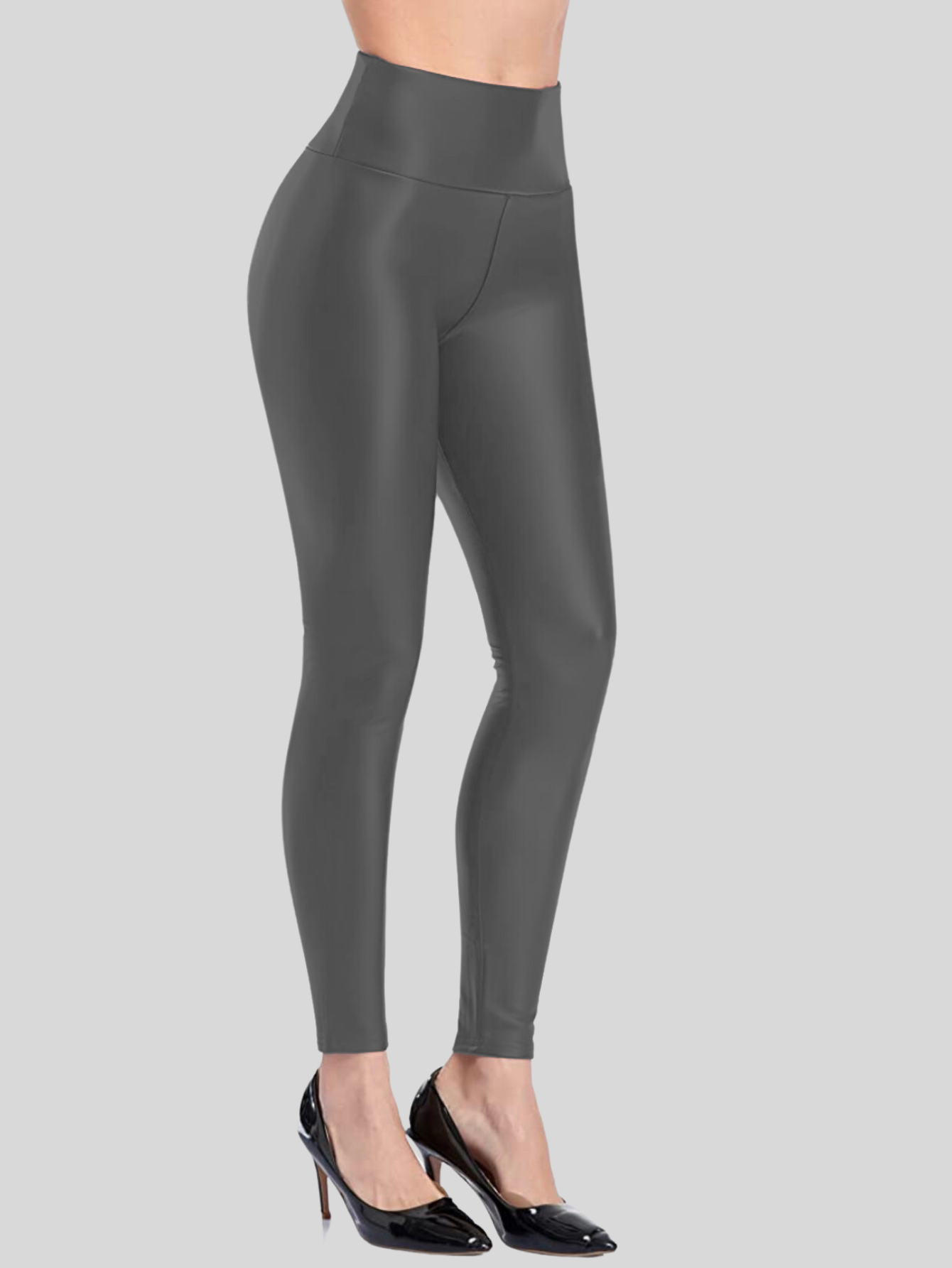 Foto 5 pulgar | Legging Casual Lic-0105 Gris para Mujer