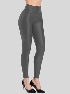 Foto 4 | Legging Casual Lic-0105 Gris para Mujer