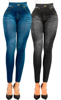Foto 1 | Leggings 2 Piezas para Mujer