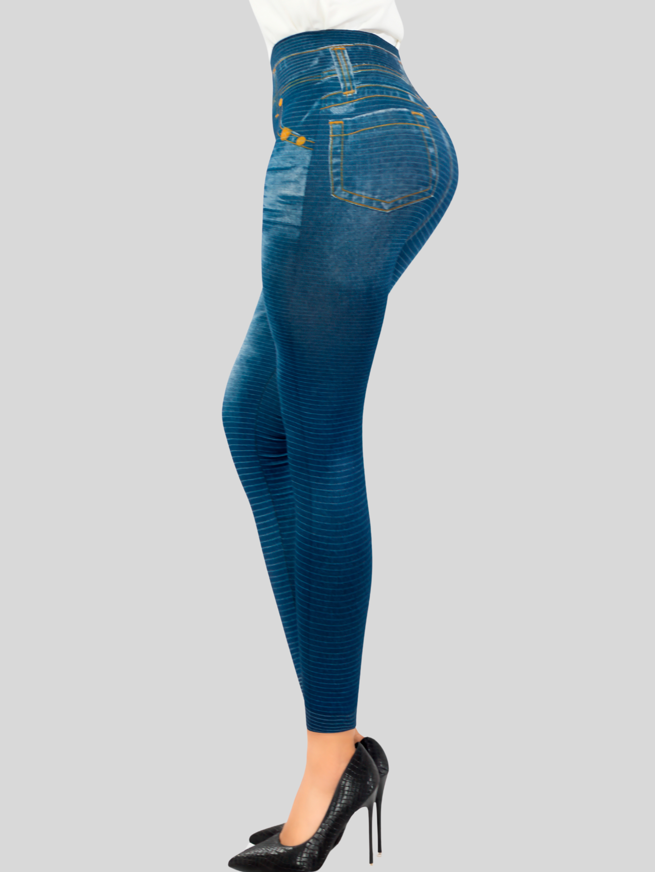 Foto 5 pulgar | Leggings 2 Piezas para Mujer