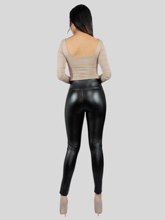 Foto 3 | Set De Dos Leggins Moda Elegante Casual Lic-0105-px2 Variedad De Colores Mujer Vinipiel