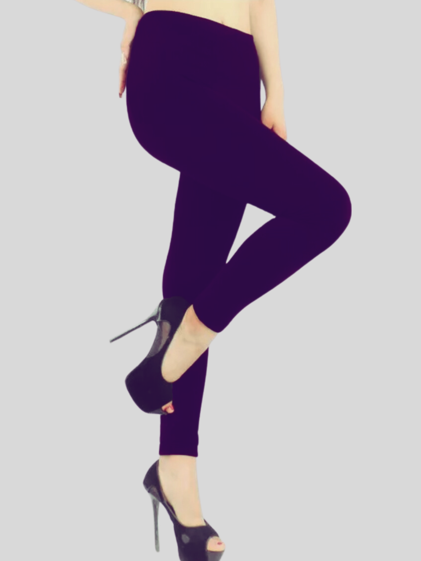 Foto 4 pulgar | Set de 4 Leggings Térmico para Mujer Varios Colores Afelpado