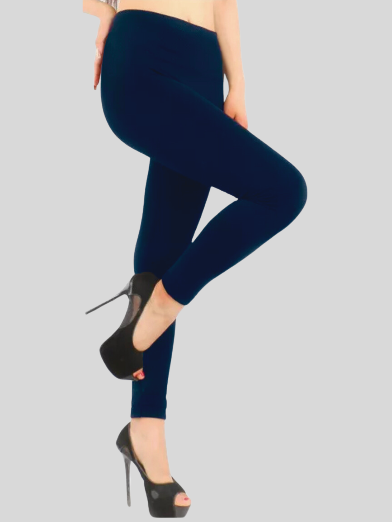 Foto 5 pulgar | Set de 4 Leggings Térmico para Mujer Varios Colores Afelpado