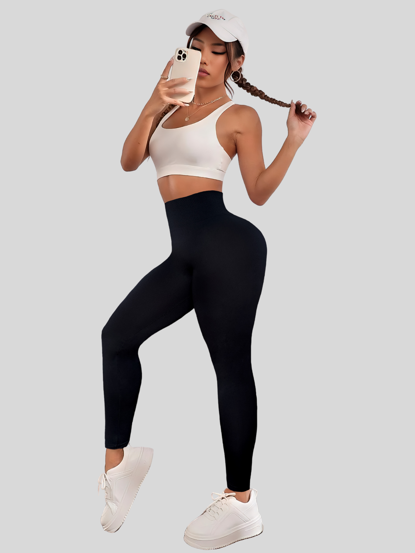 Foto 6 pulgar | Set de 4 Leggings Térmico para Mujer Varios Colores Afelpado