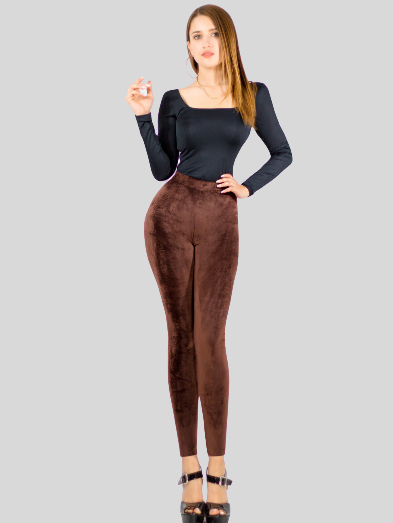 Foto 2 | Set de 2 Leggings para Mujer Variedad de Colores