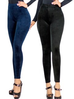 Foto 1 | Set De 2 Leggings para Mujer Variedad de Colores