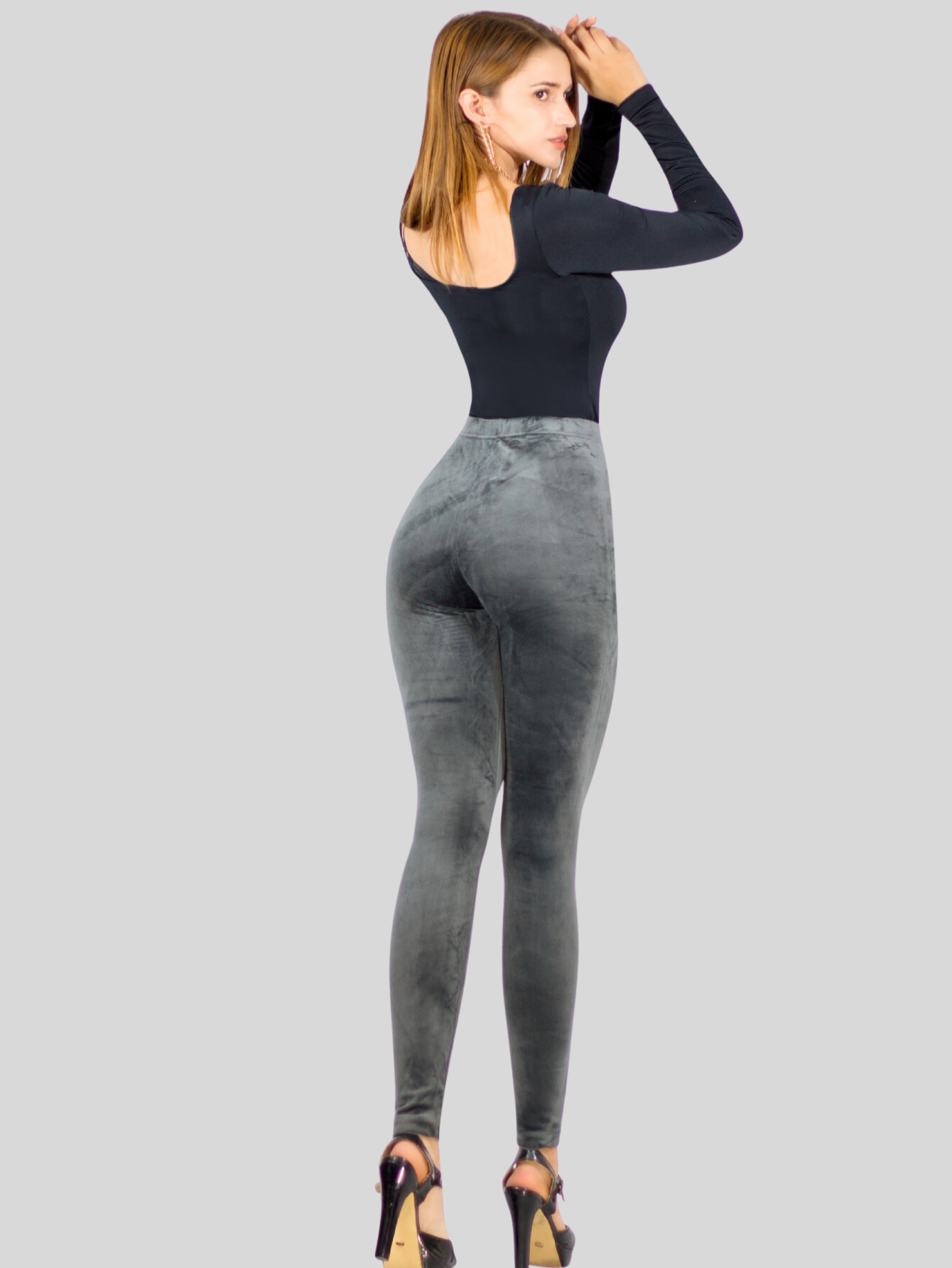 Foto 4 pulgar | Set De 2 Leggings para Mujer Variedad de Colores