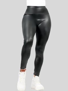 Foto 5 | Set de 3 Leggins Varios Colores Vinipiel para Mujer
