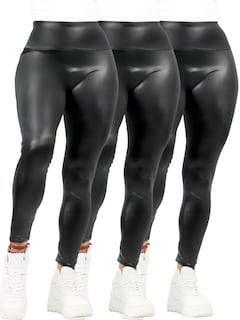 Foto 1 | Set De 3 Leggins para Mujer Lic-074 Varios Colores