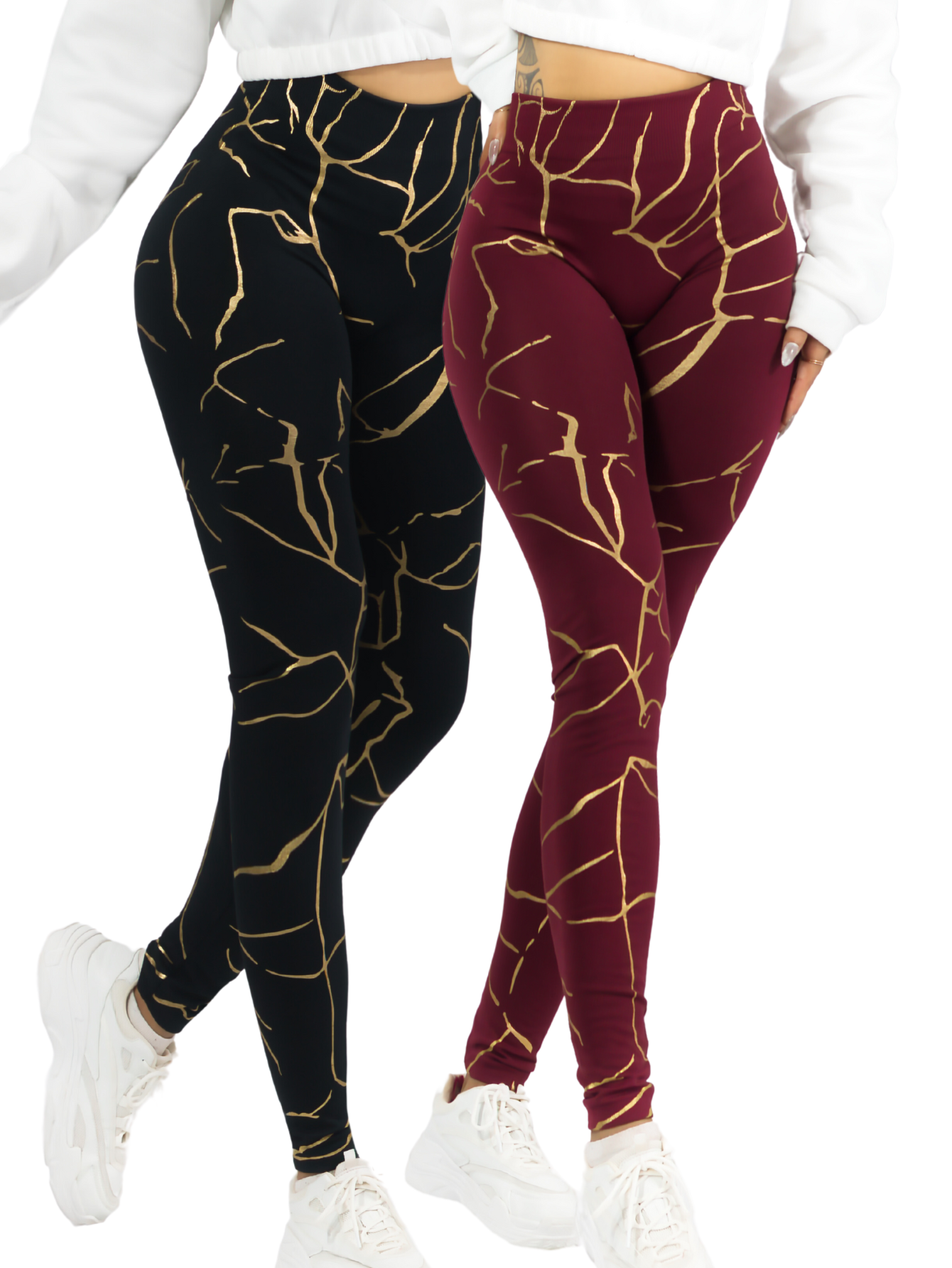 Foto 2 pulgar | Set De 2 Legging Mujer Mallones Leggins Mayon Lic-0174-px2 Variedad De Colores Mallas Térmico