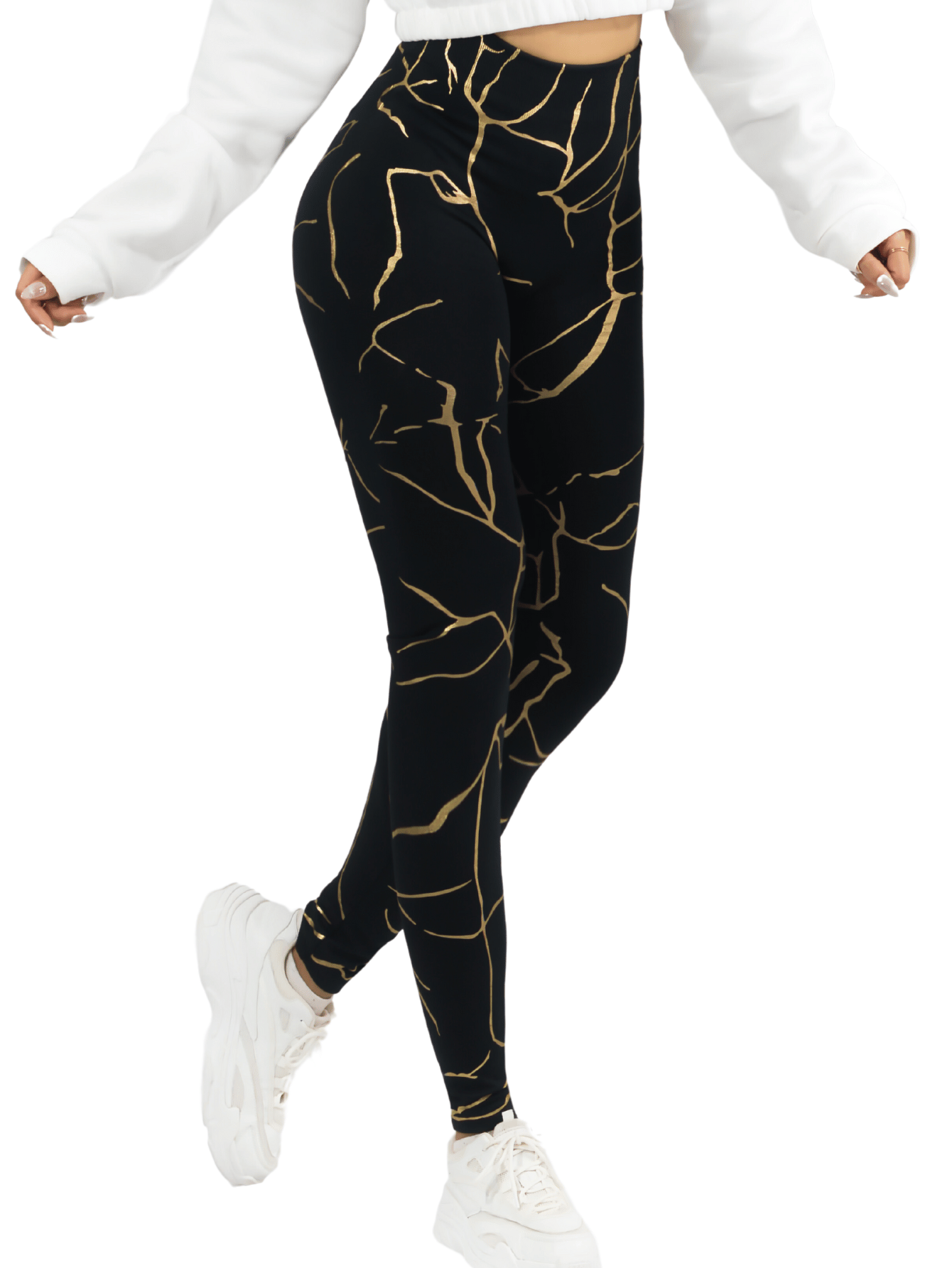 Foto 2 pulgar | Mallas Deportivas Leggins Gym Interior Térmico Lic-0174 Negro Mujer Mallone