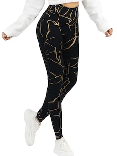 Foto 1 | Mallas Deportivas Leggins Gym Interior Térmico Lic-0174 Negro Mujer Mallone