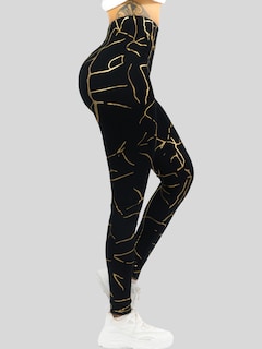 Foto 4 | Mallas Deportivas Leggins Gym Interior Térmico Lic-0174 Negro Mujer Mallone