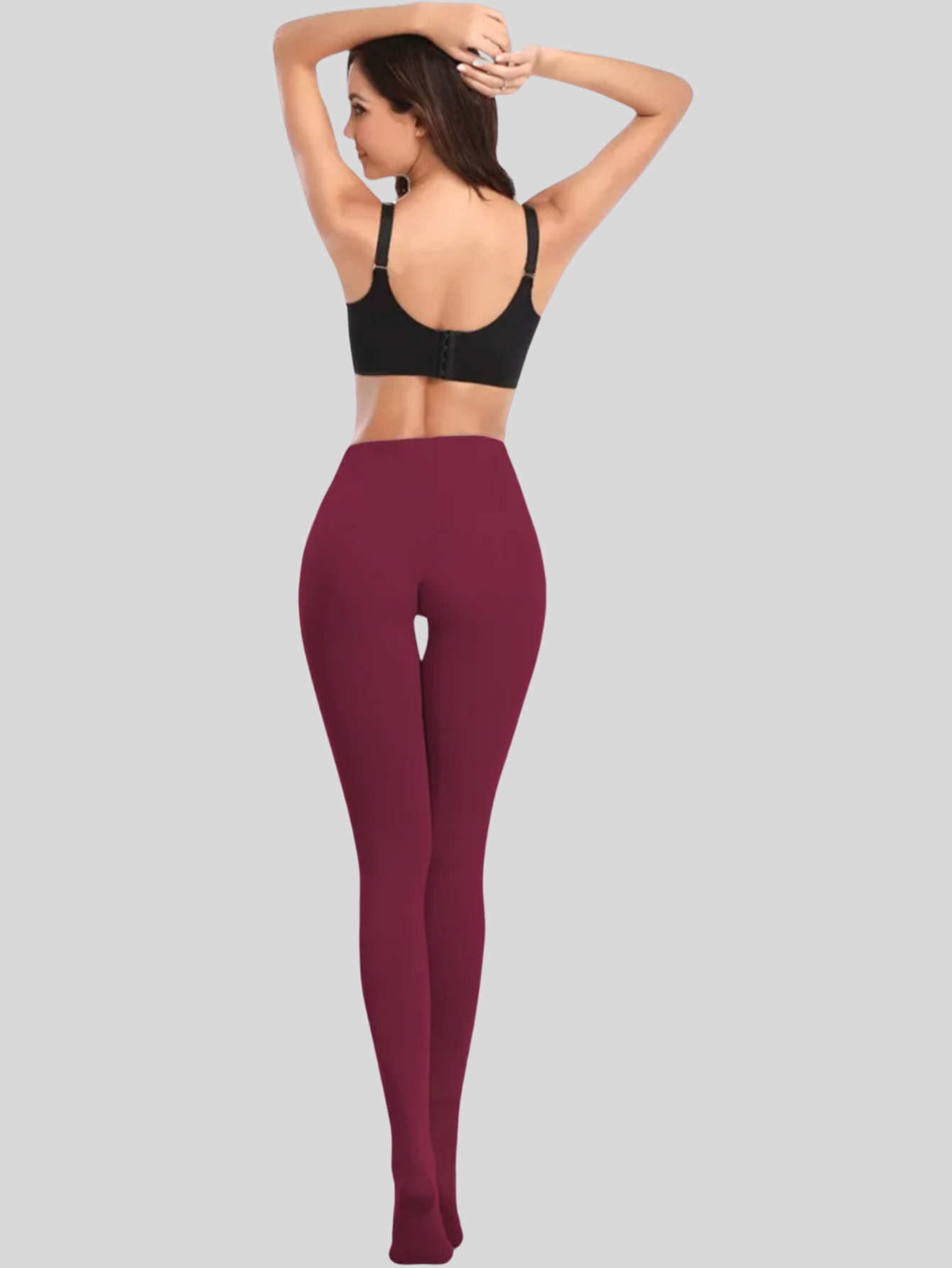 Foto 4 pulgar | Set 2 Mallones Térmicos Mujer Stretch Leggins Mayon Lic-0141-px2 Variedad De Colores Mallas