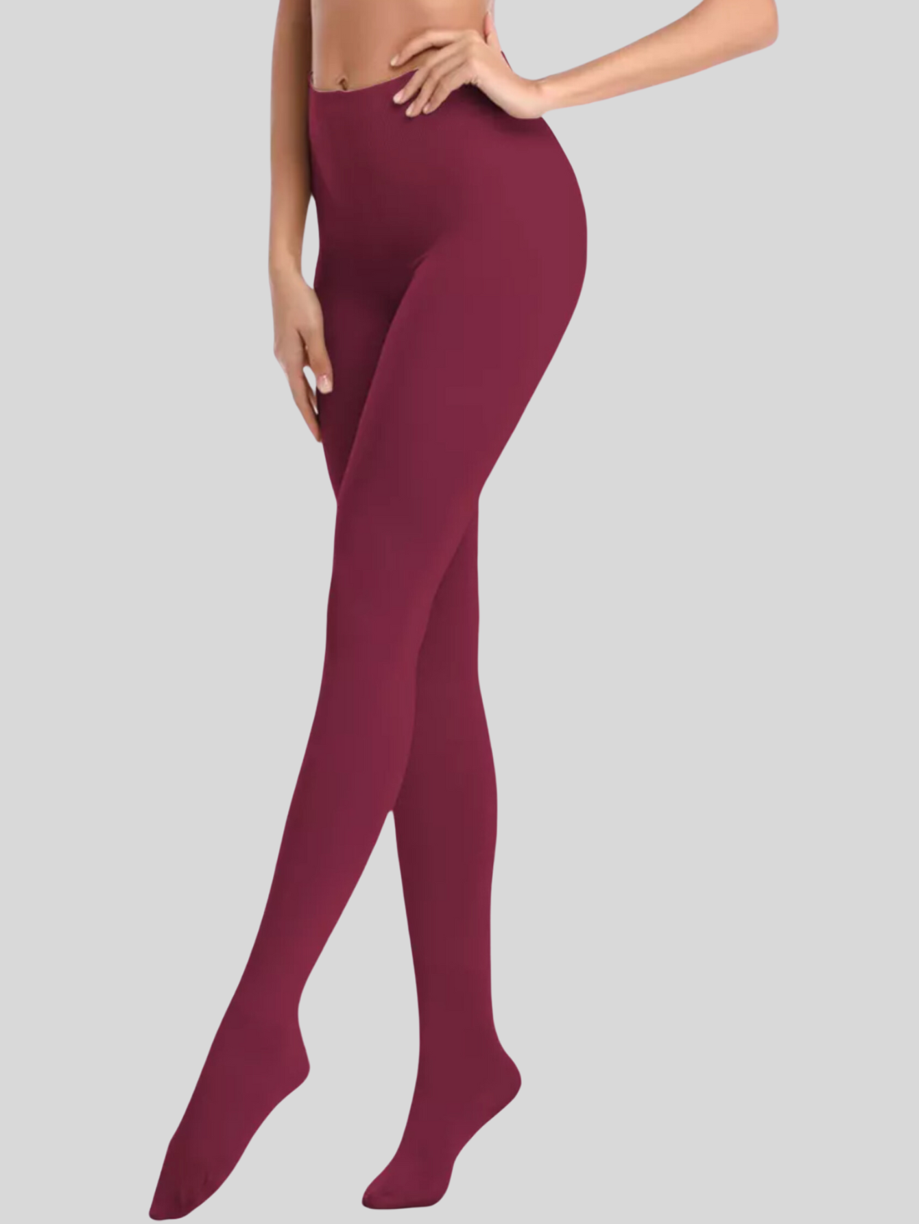 Foto 5 pulgar | Set 2 Mallones Térmicos Mujer Stretch Leggins Mayon Lic-0141-px2 Variedad De Colores Mallas