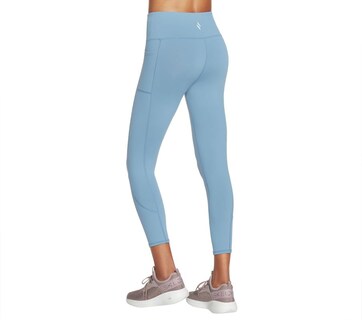 Foto 2 | Legging Skechers Go Walk De Cintura Alta Para Mujer, Azul Y Gris, Xs - Venta Internacional.