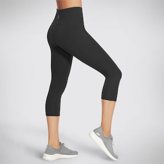 Foto 3 | Legging Skechers Go Walk De Cintura Alta A Media Pantorrilla Para Mujer, Negros - Venta Internacional.