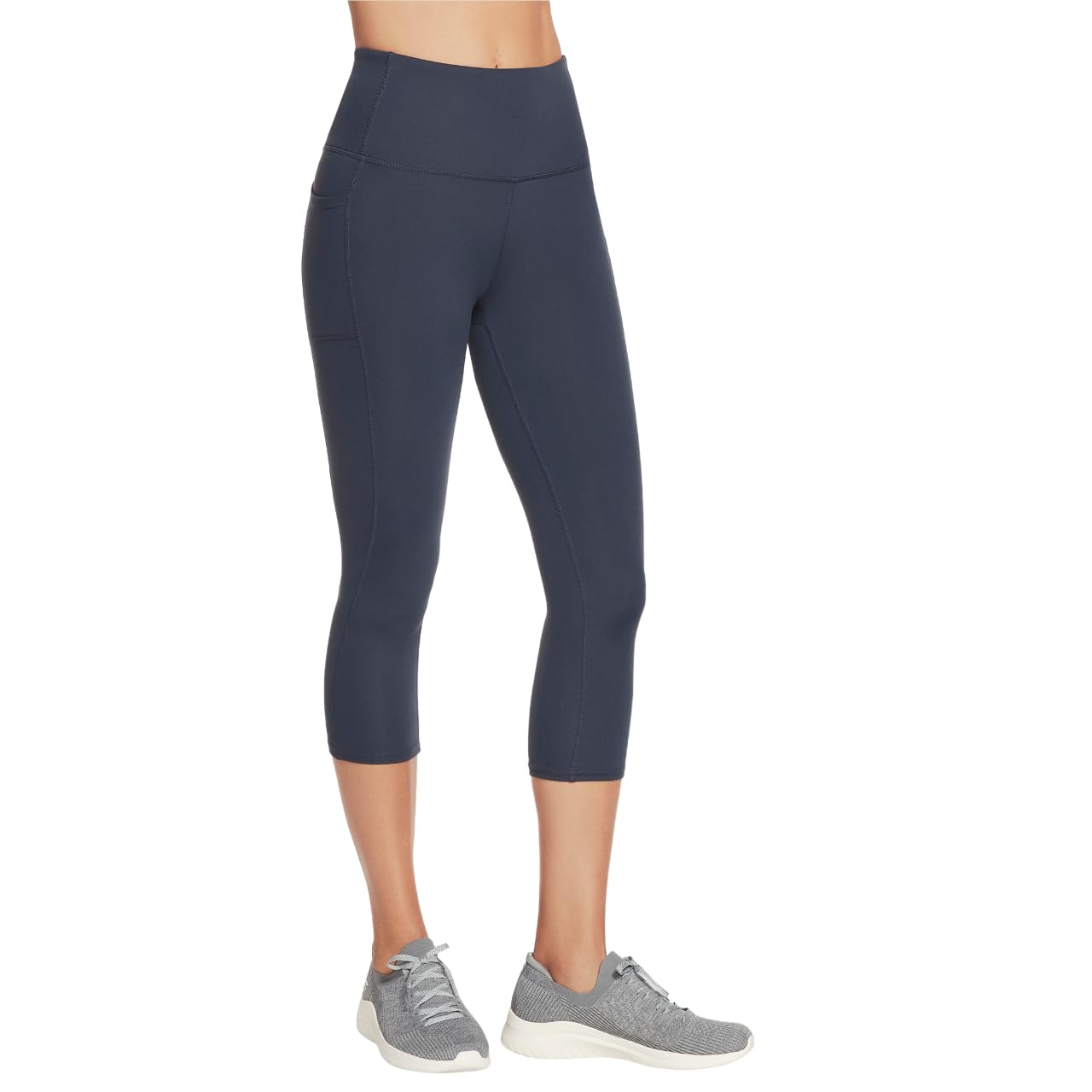Foto 2 pulgar | Legging Skechers Go Walk De Cintura Alta A Media Pantorrilla Para Mujer - Venta Internacional.