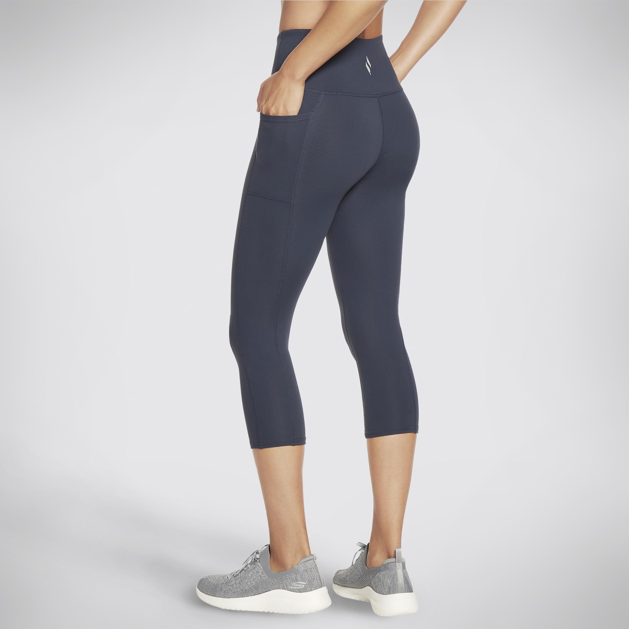 Foto 3 pulgar | Legging Skechers Go Walk De Cintura Alta A Media Pantorrilla Para Mujer - Venta Internacional.