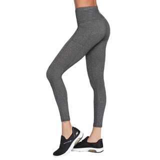 Foto 4 | Legging Skechers Go Walk de Cintura Alta Grises para Mujer - Venta Internacional