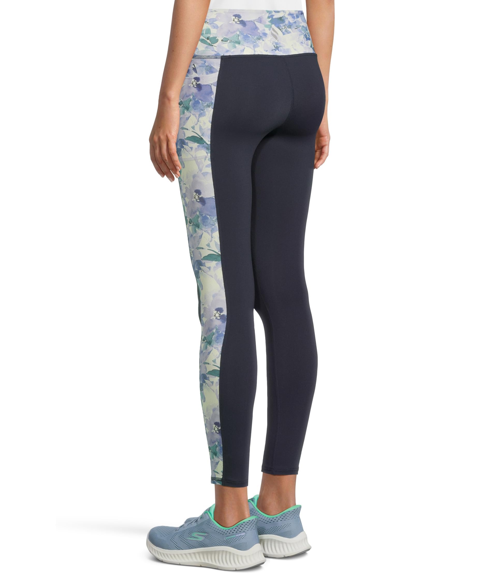 Foto 4 pulgar | Legging Skechers Go Walk De Cintura Alta Para Mujer, Diseño Azul Marino - Venta Internacional.