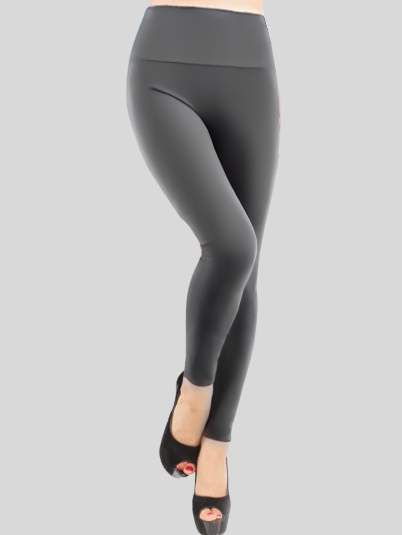 Foto 4 pulgar | Set De 4 Leggings Térmico De Mujer Lic-071 Varios Colores Afelpado
