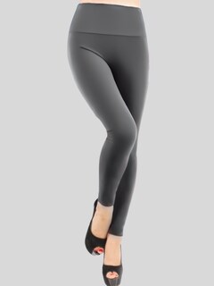 Foto 3 | Set De 4 Leggings Térmico De Mujer Lic-071 Varios Colores Afelpado
