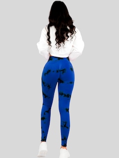 Foto 6 | Set De 2 Leggings Casual O Deportivos Lic-0179-px2 Variedad De Diseños De Cintura Alta De Mujer