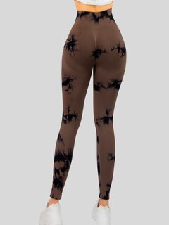 Foto 4 | Set De 2 Leggings Casual O Deportivos Lic-0179-px2 Variedad De Diseños De Cintura Alta De Mujer