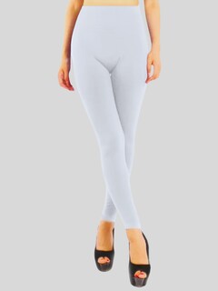 Foto 4 | Set De 4 Leggings Térmico De Mujer Lic-071 Varios Colores Afelpado