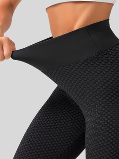 Foto 4 | Mallones Mujer Leggings Stretch Leggins Lic-04 Negro Mayon Mallas