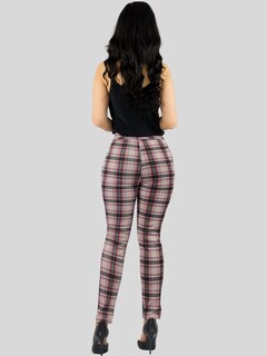 Foto 7 | Set 2 Jeggins Mujer Legging Pantalón A Cuadro Lic-0178-px2 Variedad De Diseños Mallones Mayon