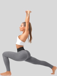 Foto 2 | Mallones Mujer Leggings Stretch Leggins Lic-04 Gris Mayon Mallas