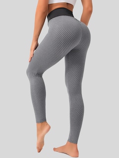 Foto 3 | Mallones Mujer Leggings Stretch Leggins Lic-04 Gris Mayon Mallas
