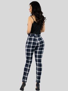 Foto 3 | Set De 3 Jeggins De Mujer Lic-01178-px3 Diseños De Pantalon A Cuadros
