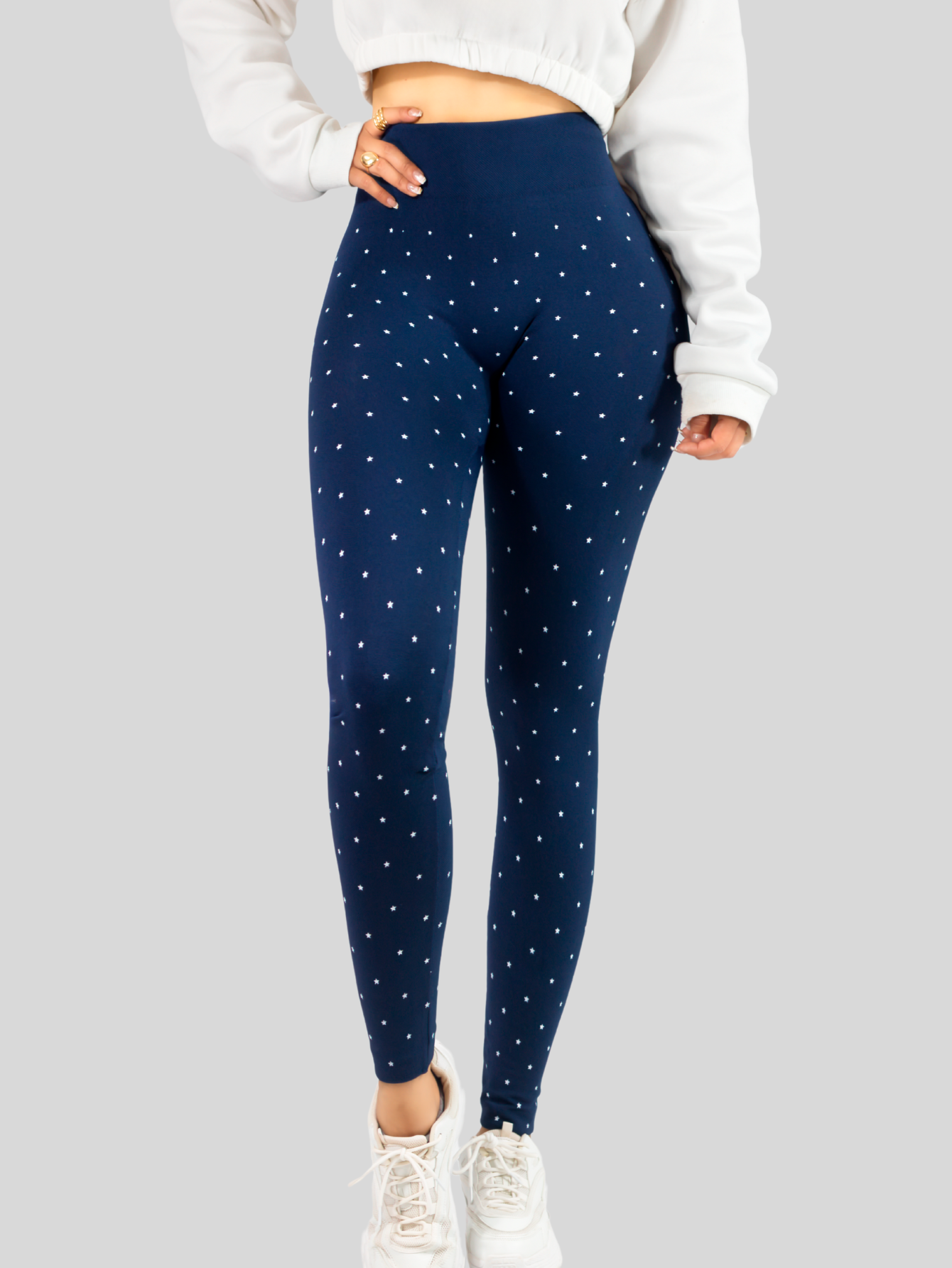 Foto 6 | Leggins De Mujer Mallones Dama Lic-0181 Marino Mallas Deportivas O Casuales