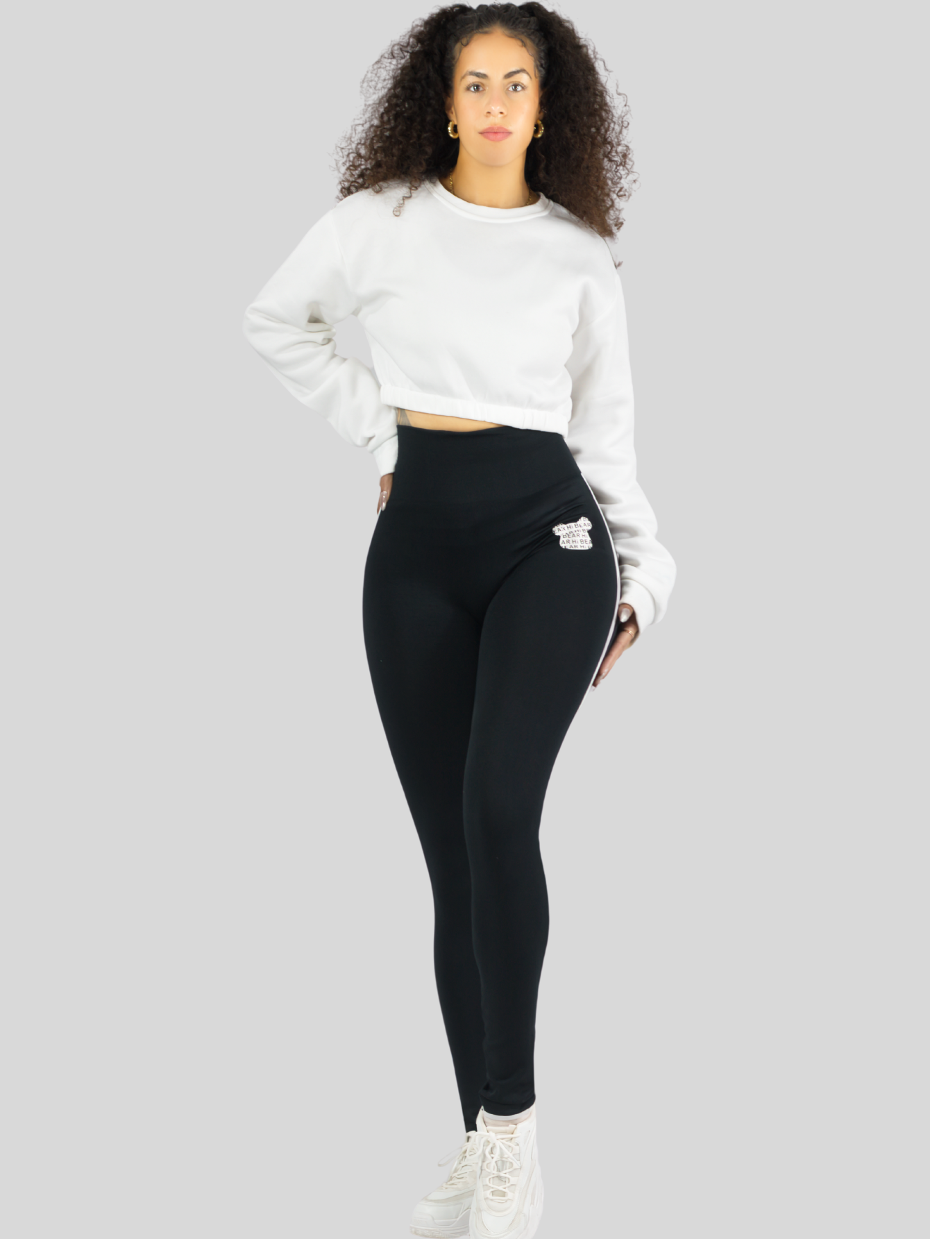 Foto 3 pulgar | Mallas Deportivas Mujer Legin Gym Lic-0175 Negro Legging Deportivo Mallones