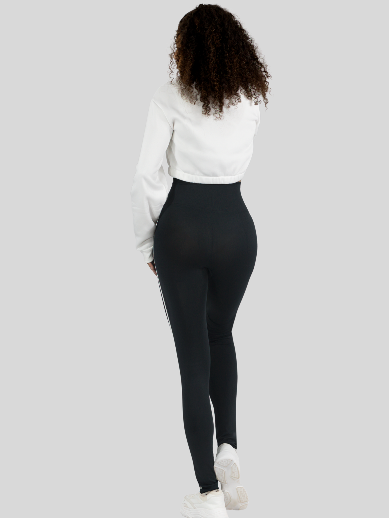 Foto 4 pulgar | Mallas Deportivas Mujer Legin Gym Lic-0175 Negro Legging Deportivo Mallones