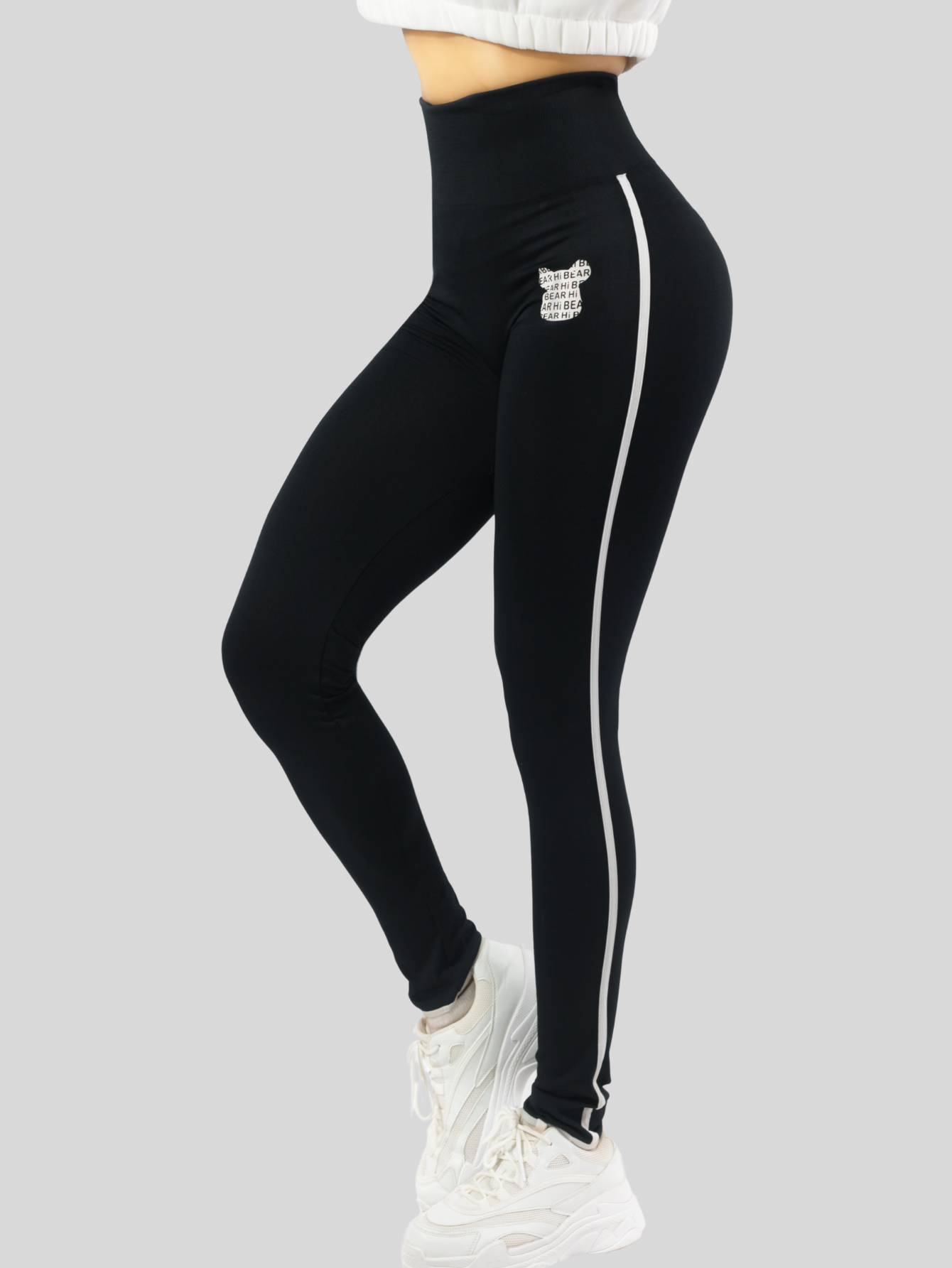 Foto 5 pulgar | Mallas Deportivas Mujer Legin Gym Lic-0175 Negro Legging Deportivo Mallones
