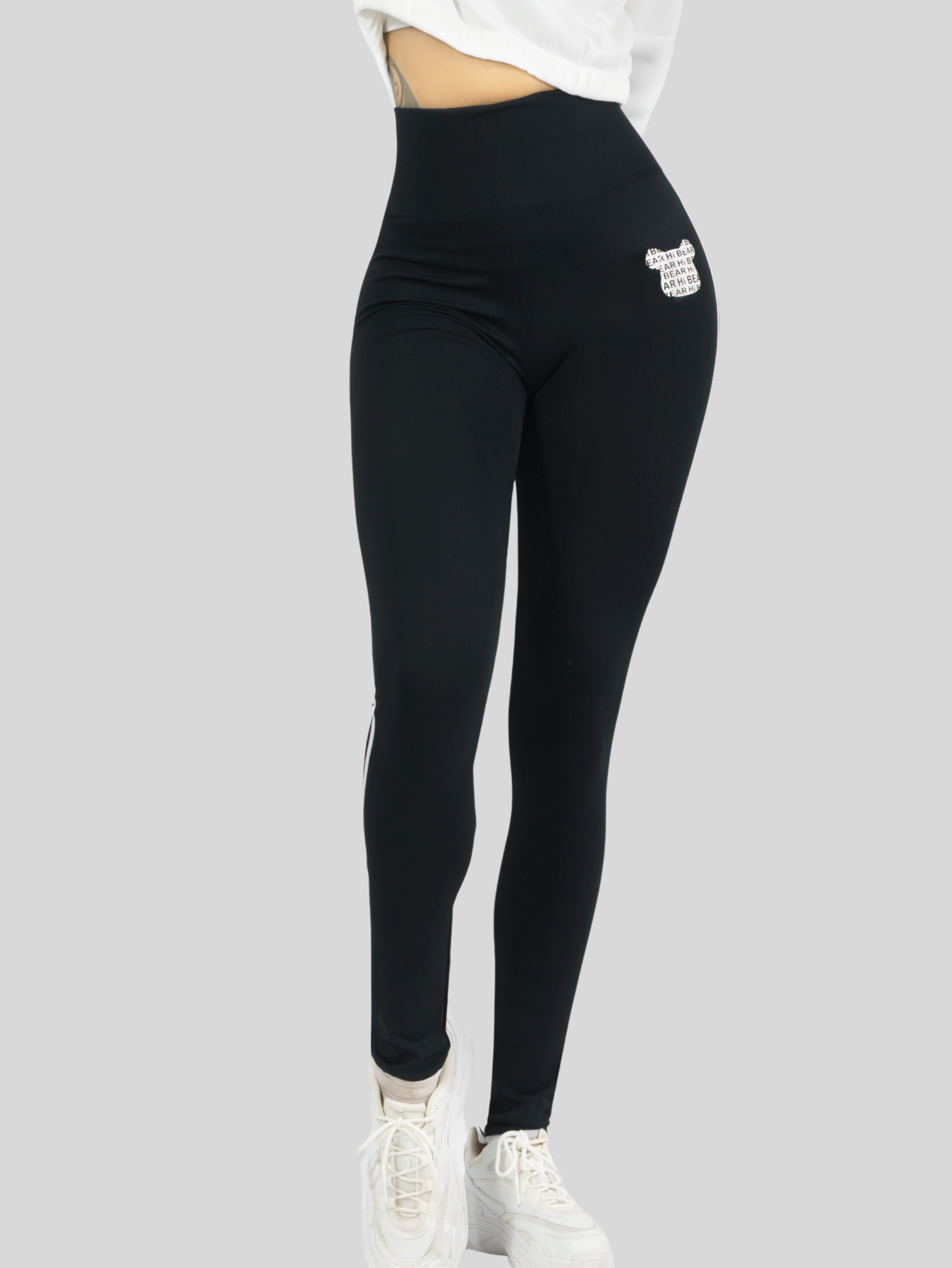 Foto 7 pulgar | Mallas Deportivas Mujer Legin Gym Lic-0175 Negro Legging Deportivo Mallones