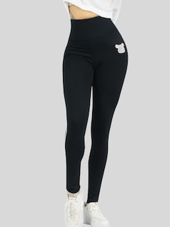 Foto 6 | Mallas Deportivas Mujer Legin Gym Lic-0175 Negro Legging Deportivo Mallones