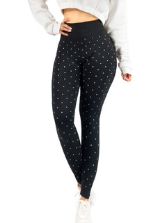 Foto 1 | Leggins De Mujer Mallones Dama Lic-0181 Negro Mallas Deportivas O Casuales
