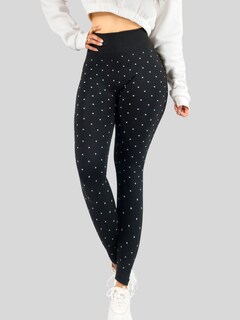 Foto 6 | Leggins De Mujer Mallones Dama Lic-0181 Negro Mallas Deportivas O Casuales