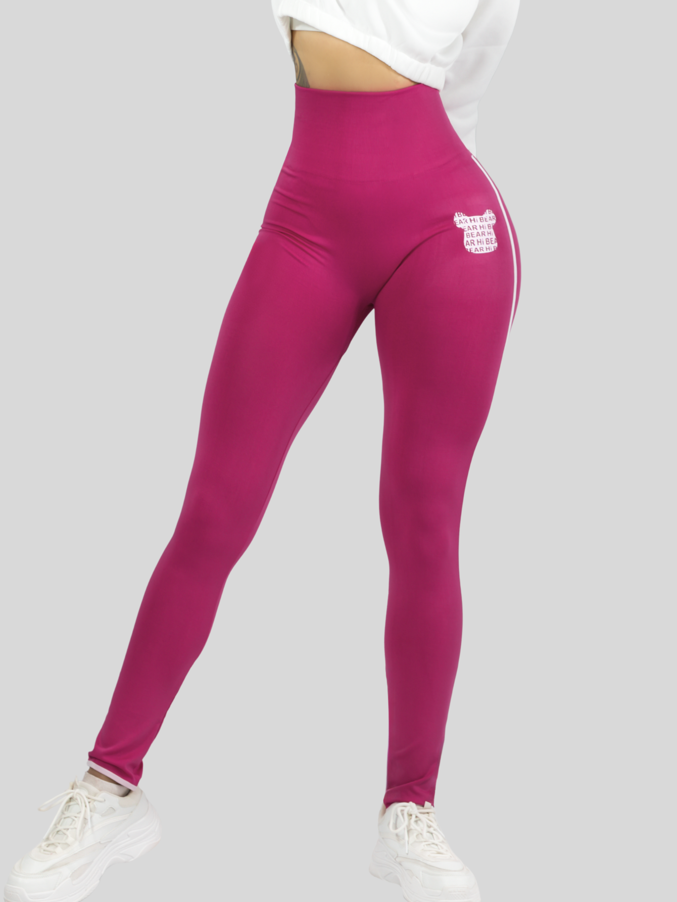 Foto 7 pulgar | Mallas Deportivas Mujer Legin Gym Lic-0175 Fucsia Legging Deportivo Mallones